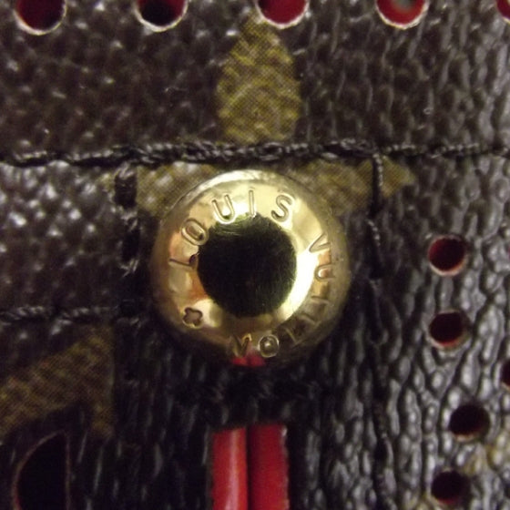 Monogram Perforated Speedy 30 Orange