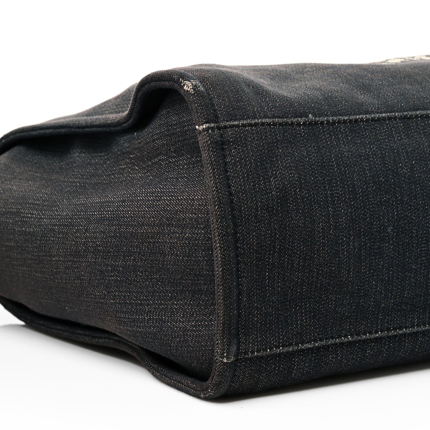 Denim Medium Deauville Tote Dark Blue