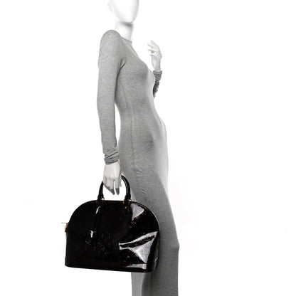 Louis Vuitton Vernis Alma GM Amarante 2 of 9