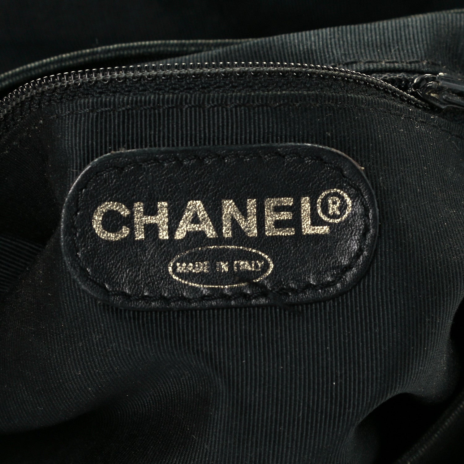 Chanel Grained Calfskin CC Backpack Black 5 of 10