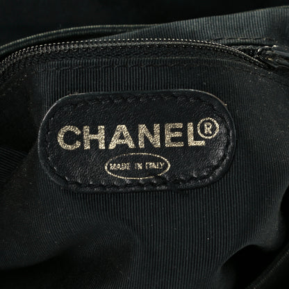 Chanel Grained Calfskin CC Backpack Black 5 of 10