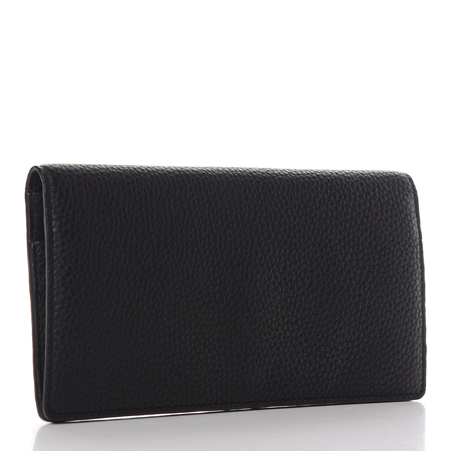 Calfskin Hastings Continental Wallet Black
