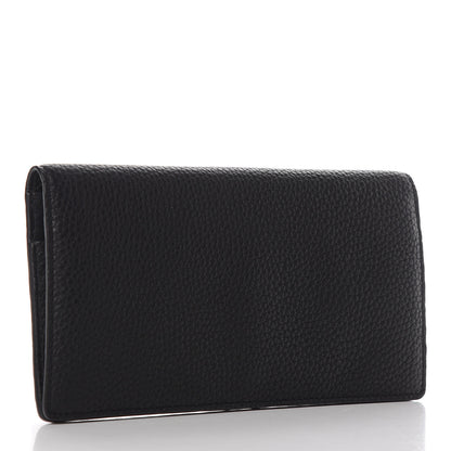 Burberry Calfskin Hastings Continental Wallet Black 3 of 8