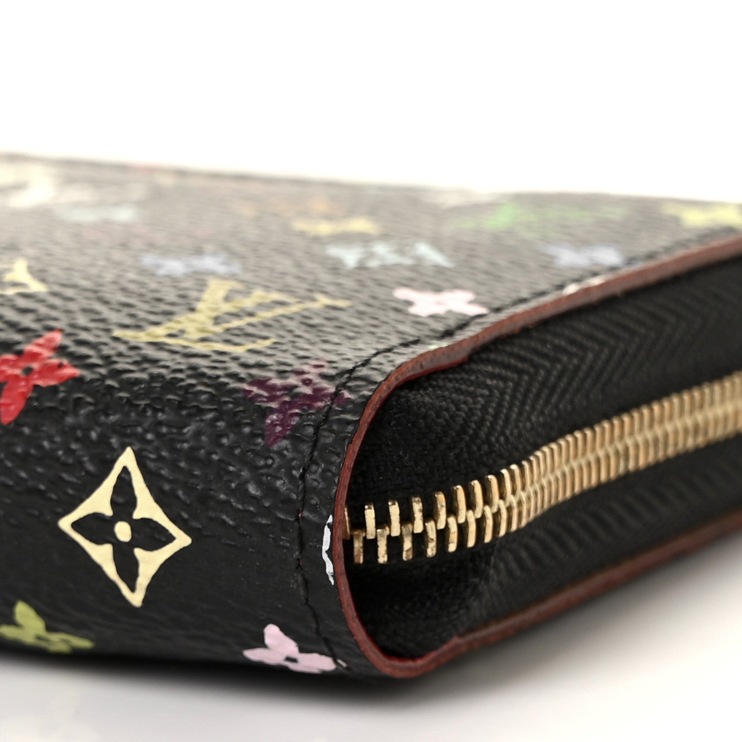 Louis Vuitton Monogram Multicolor Zippy Coin Purse Black Grenade 8 of 8