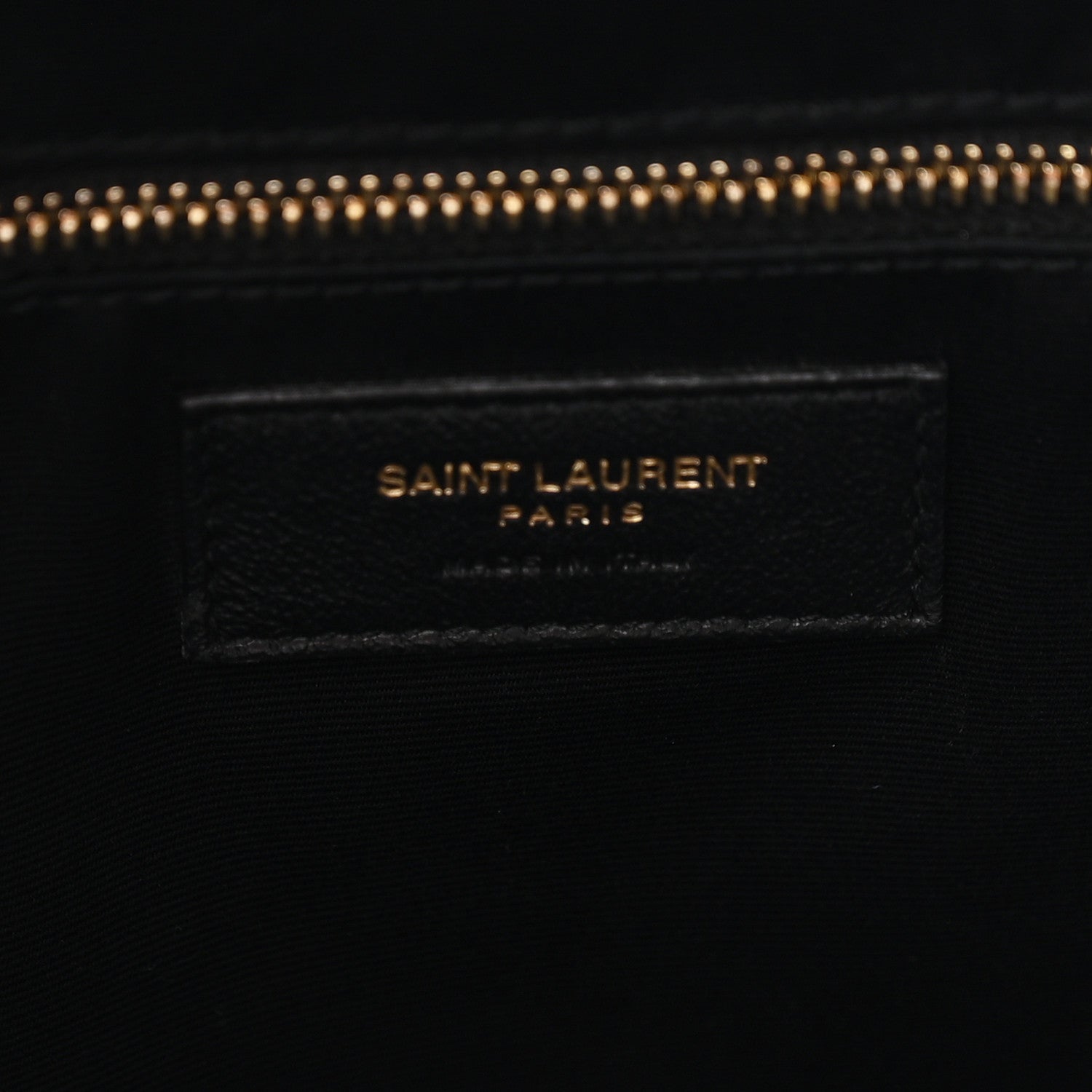Saint Laurent Lambskin Quilted Maxi Icare Shopping Tote Black 7 of 11