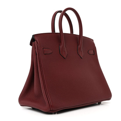 Hermes Togo Birkin 25 Rouge H 3 of 12