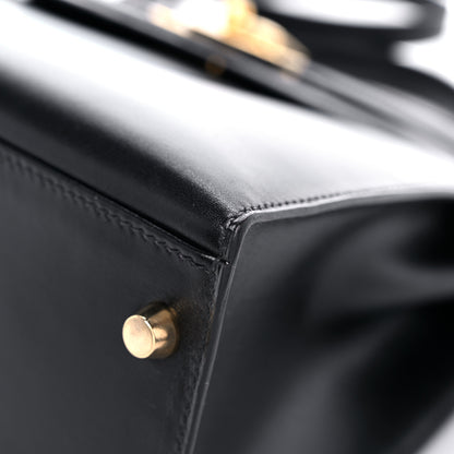 Hermes Box Kelly Sellier 32 Black 10 of 14