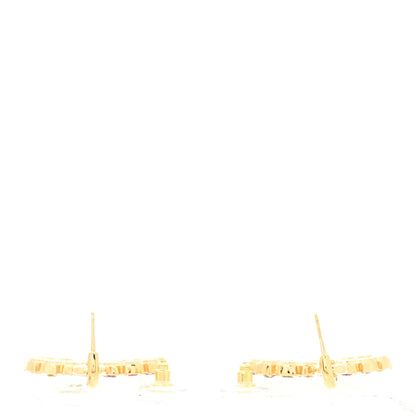 Chanel Crystal CC Drop Earrings Multicolor 3 of 4