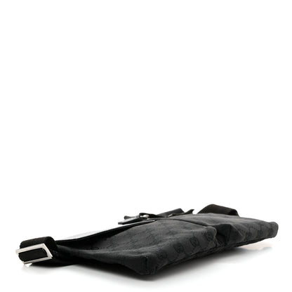 Gucci GG Monogram Double Pocket Belt Bag Black 4 of 14