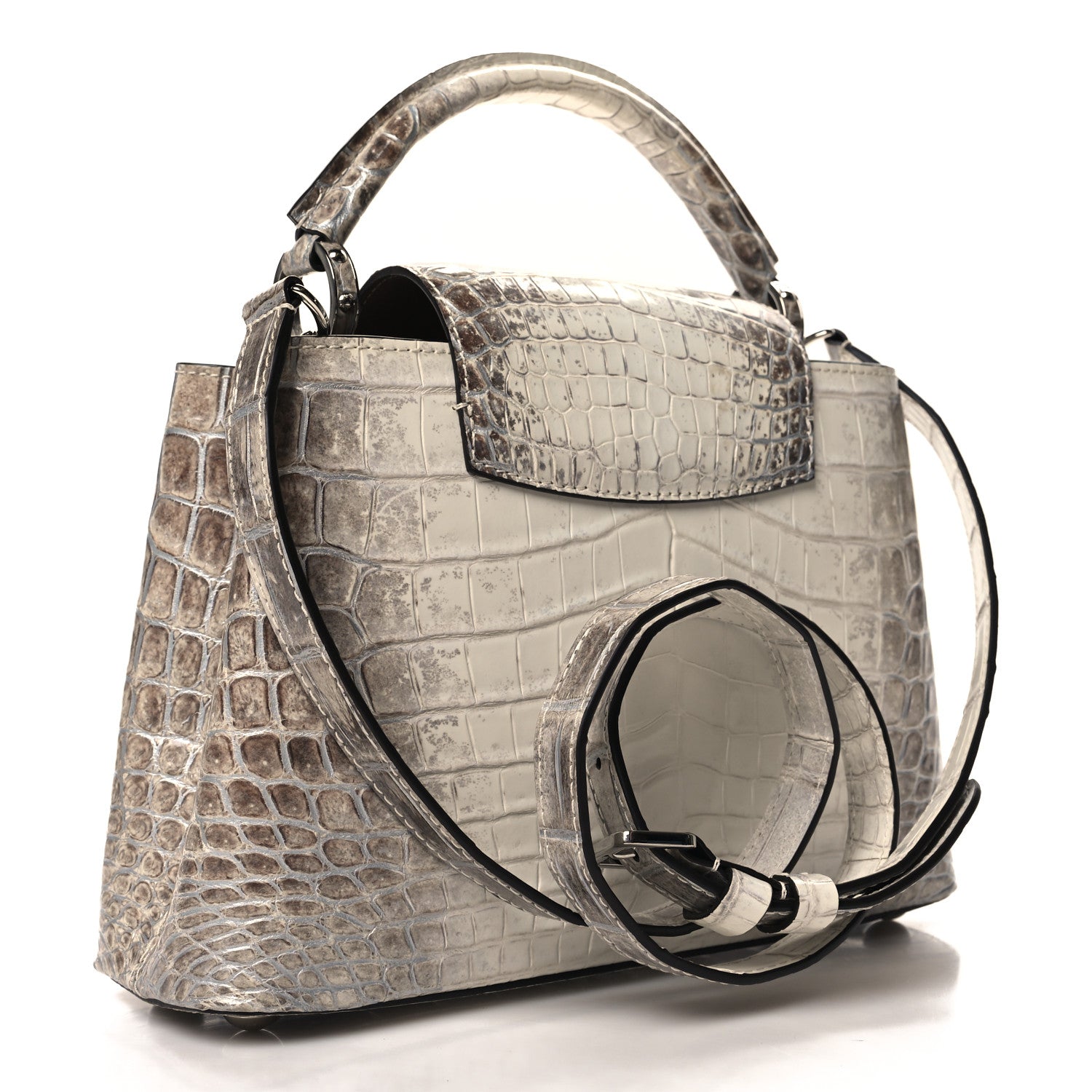 Louis Vuitton Himalaya Crocodile BB Capucines 3 of 9