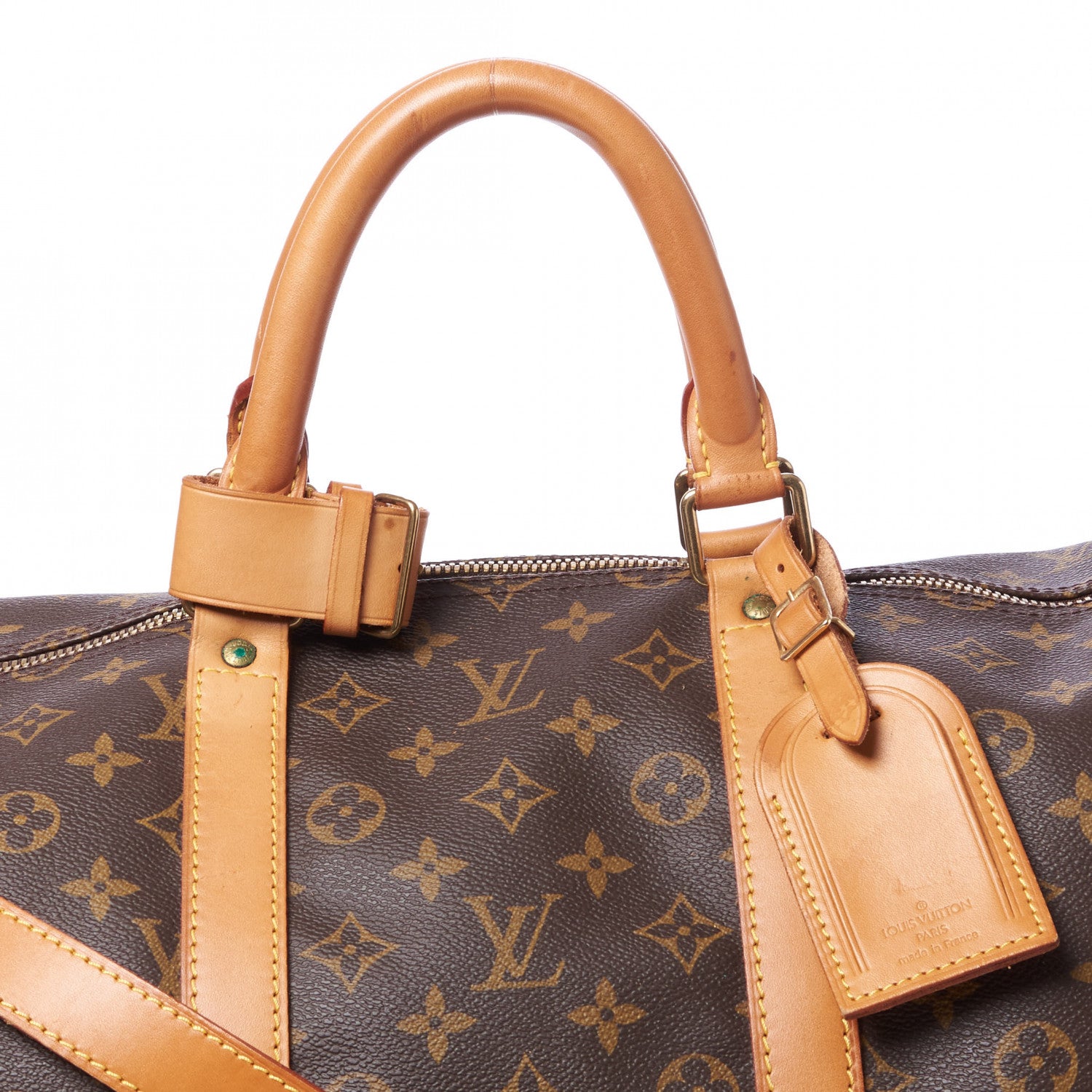 Louis Vuitton Monogram Keepall Bandouliere 55 9 of 9
