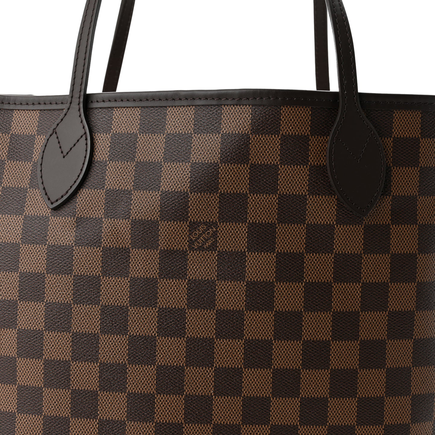 Damier Ebene Neo Neverfull MM Rose Ballerine