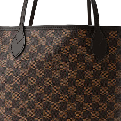 Louis Vuitton Damier Ebene Neo Neverfull MM Rose Ballerine 8 of 10