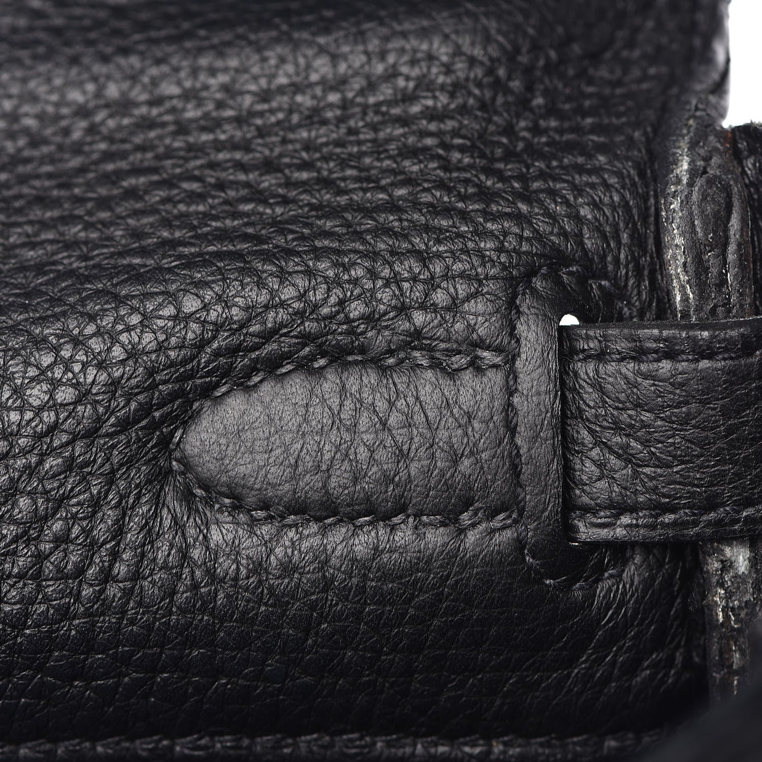 Hermes Taurillon Clemence Kelly Retourne 28 Black 25 of 45