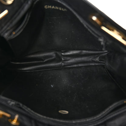 Chanel Lambskin Quilted Shoulder Bag Black 5 of 11
