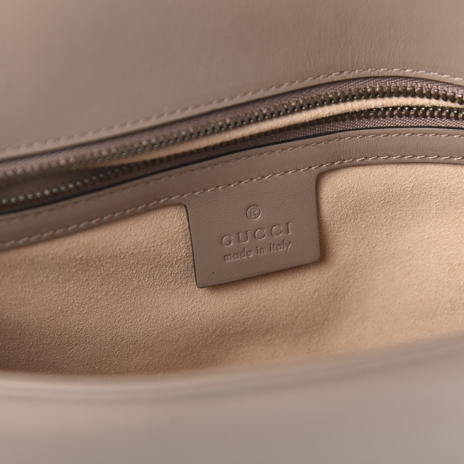 Gucci Calfskin Matelasse Small GG Marmont Shoulder Bag Porcelain Rose 8 of 10