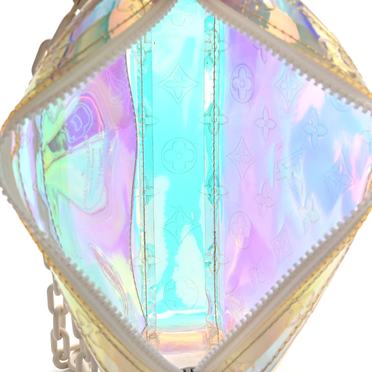 Louis Vuitton PVC Monogram Pochette Volga Iridescent Prism 5 of 9