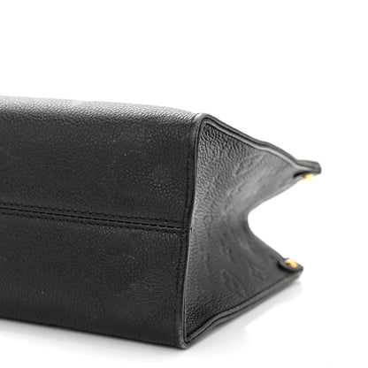 Louis Vuitton Empreinte Monogram Giant Onthego PM Black 9 of 10