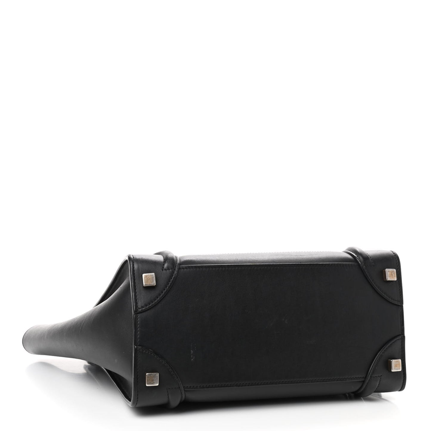 Smooth Calfskin Micro Luggage Black