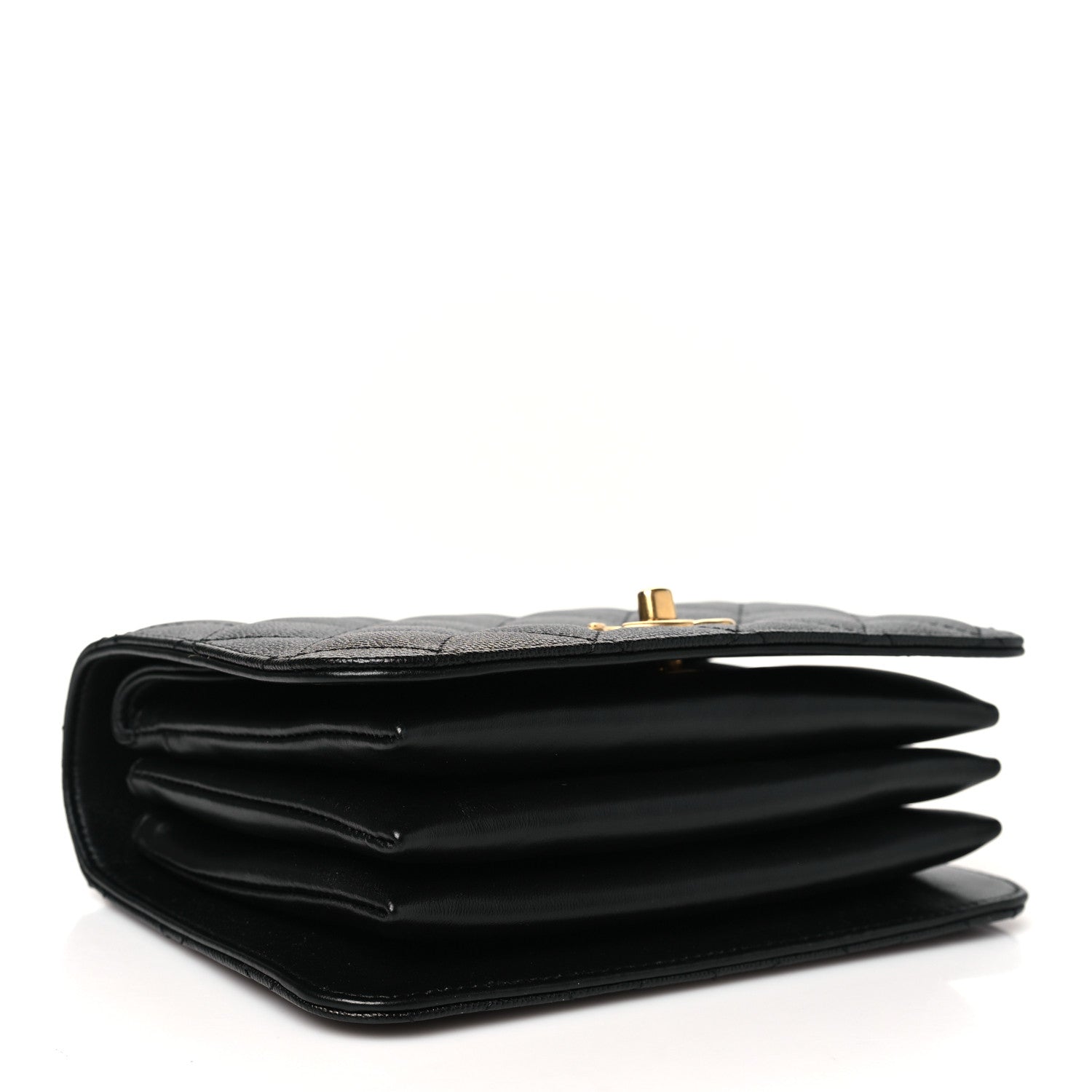 Chanel Caviar Quilted Mini Top Handle Flap Black 4 of 11