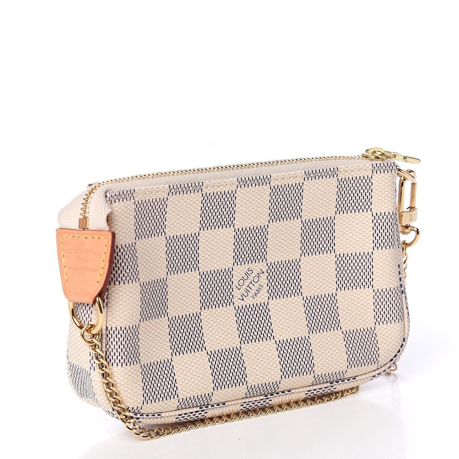Louis Vuitton Damier Azur Mini Pochette Accessories 2 of 6