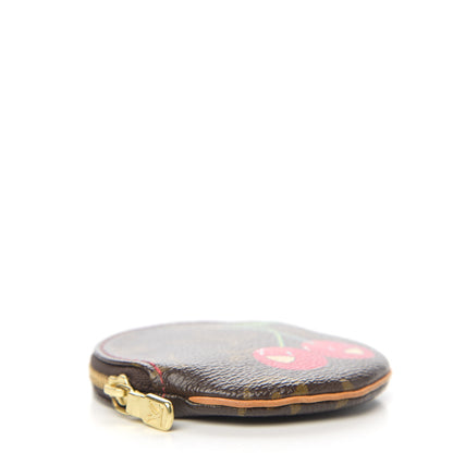 Louis Vuitton Monogram Cerises Round Coin Purse 3 of 5