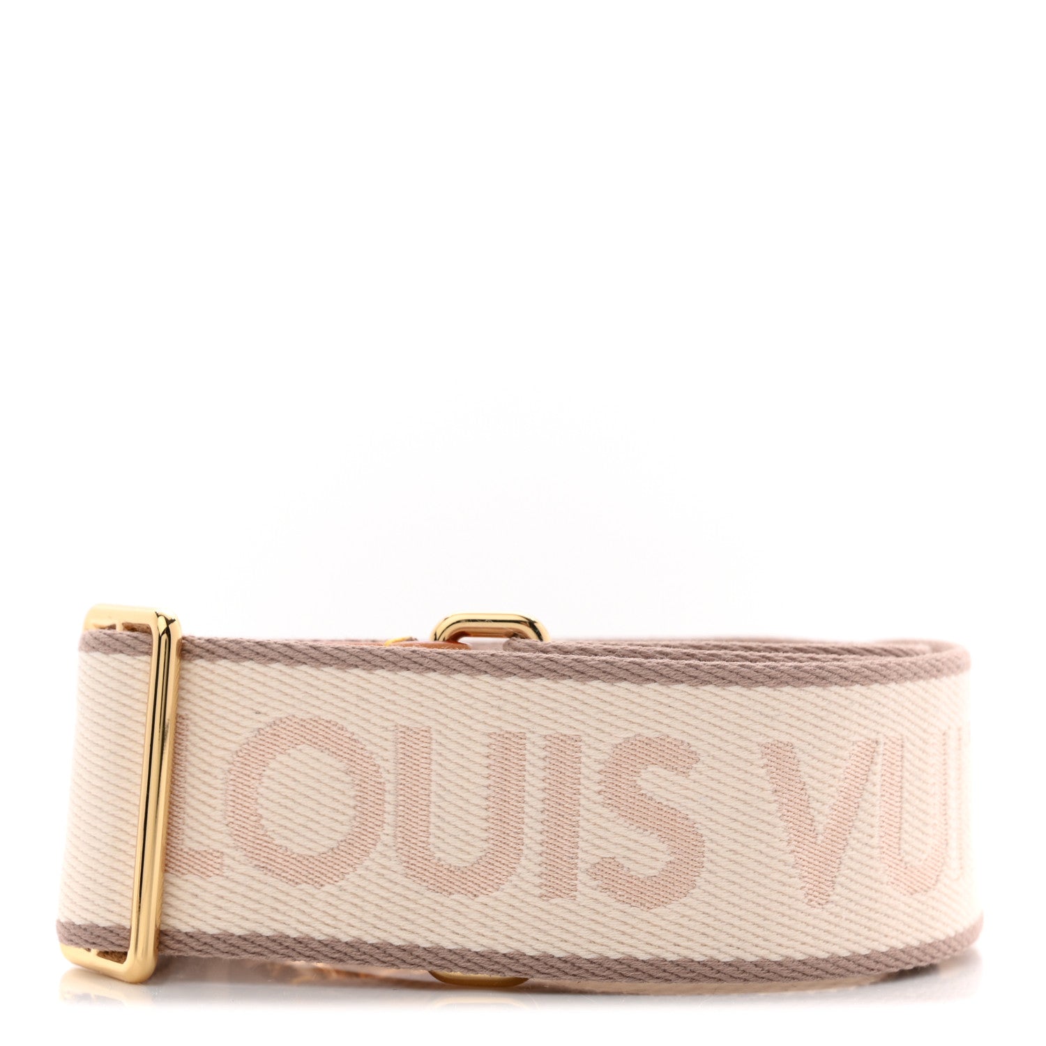 Louis Vuitton Jacquard Shoulder Strap Beige 2 of 3