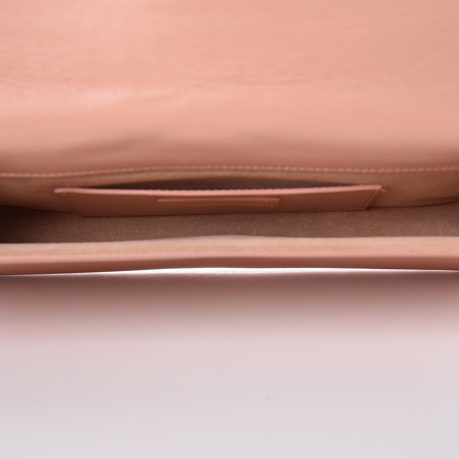 Saint Laurent Calfskin Classic Monogram Cassandre Clutch Blush 5 of 12