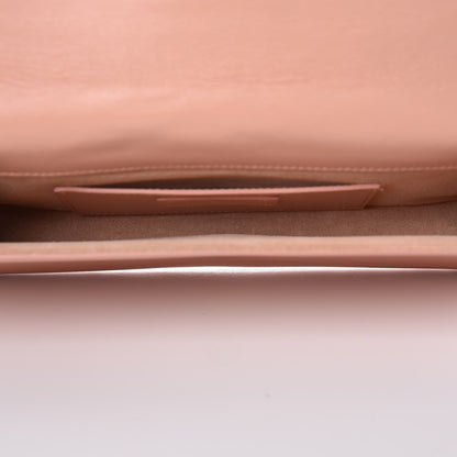 Saint Laurent Calfskin Classic Monogram Cassandre Clutch Blush 5 of 12