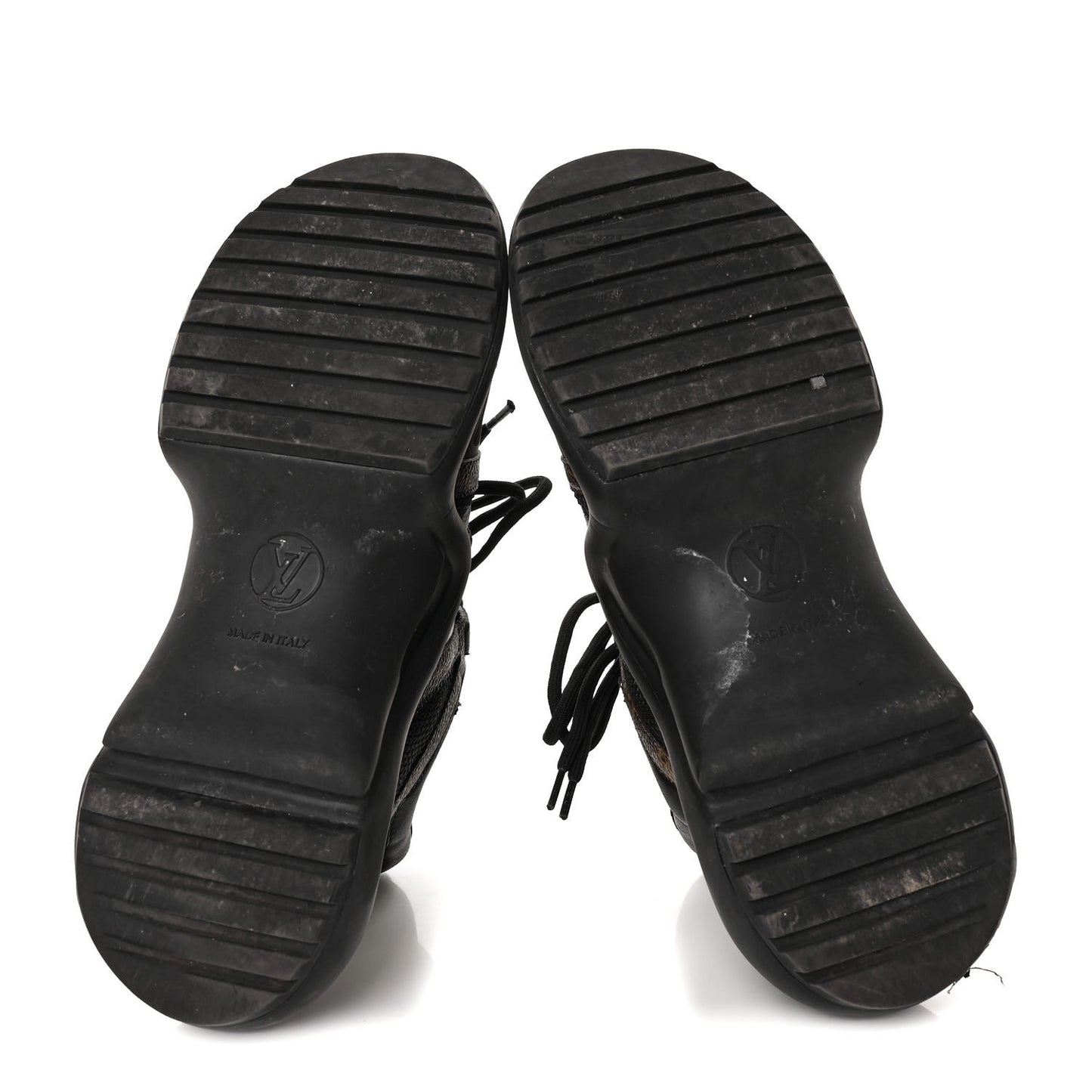 Calfskin Patent Monogram LV Archlight Sneakers 37 Black
