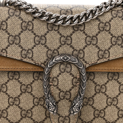 Gucci GG Supreme Monogram Mini Dionysus Shoulder Bag Taupe 8 of 10