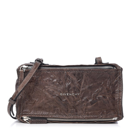 Givenchy Tumbled Sheepskin Mini Pandora Brown 1 of 10