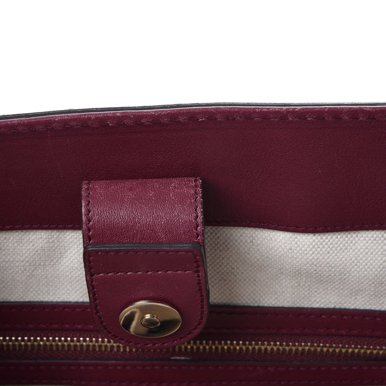 Gucci Guccissima Medium Mayfair Tote Cherry 13 of 19