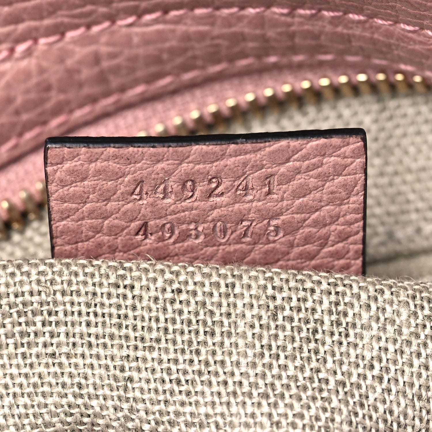 Gucci Monogram Small Bree Tote Beige Soft Pink 7 of 11