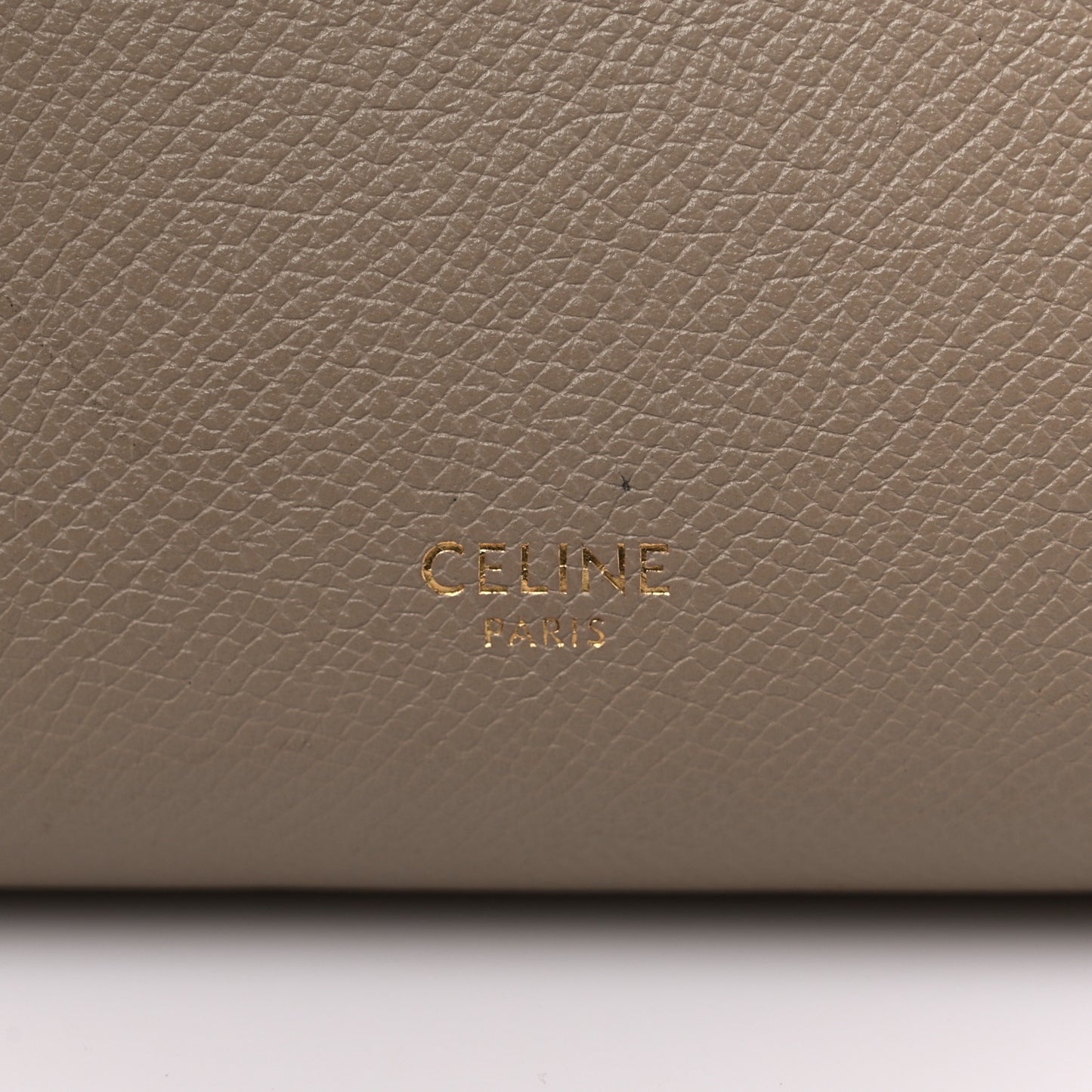 Grained Calfskin Nano Belt Bag Light Taupe