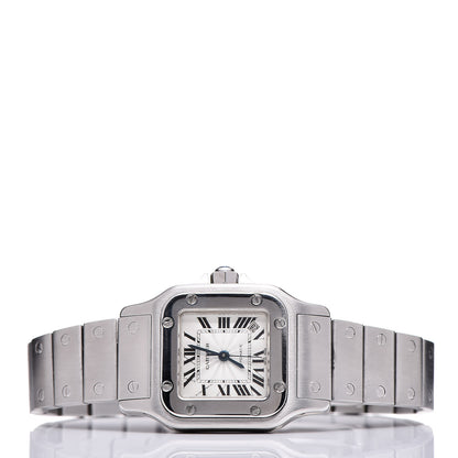 Cartier Stainless Steel 24mm Santos de Galbee Automatic Watch 3 of 9