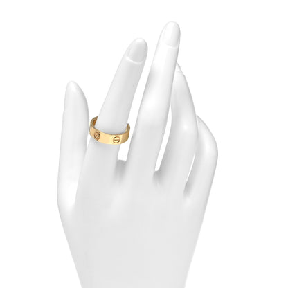 Cartier 18K Yellow Gold 5.5mm LOVE Ring 56 7.5 2 of 5
