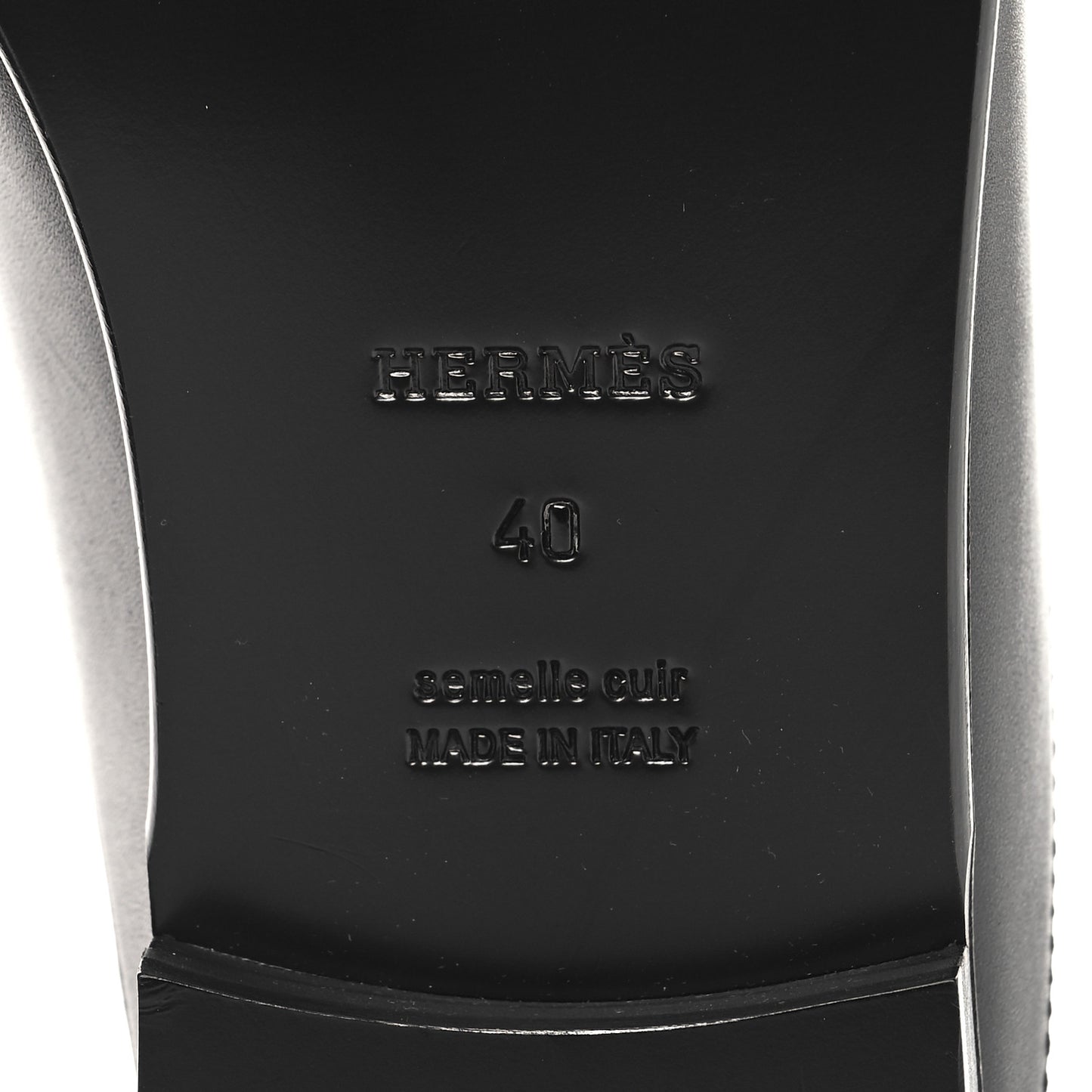 Calfskin Iota Mules 40 Black
