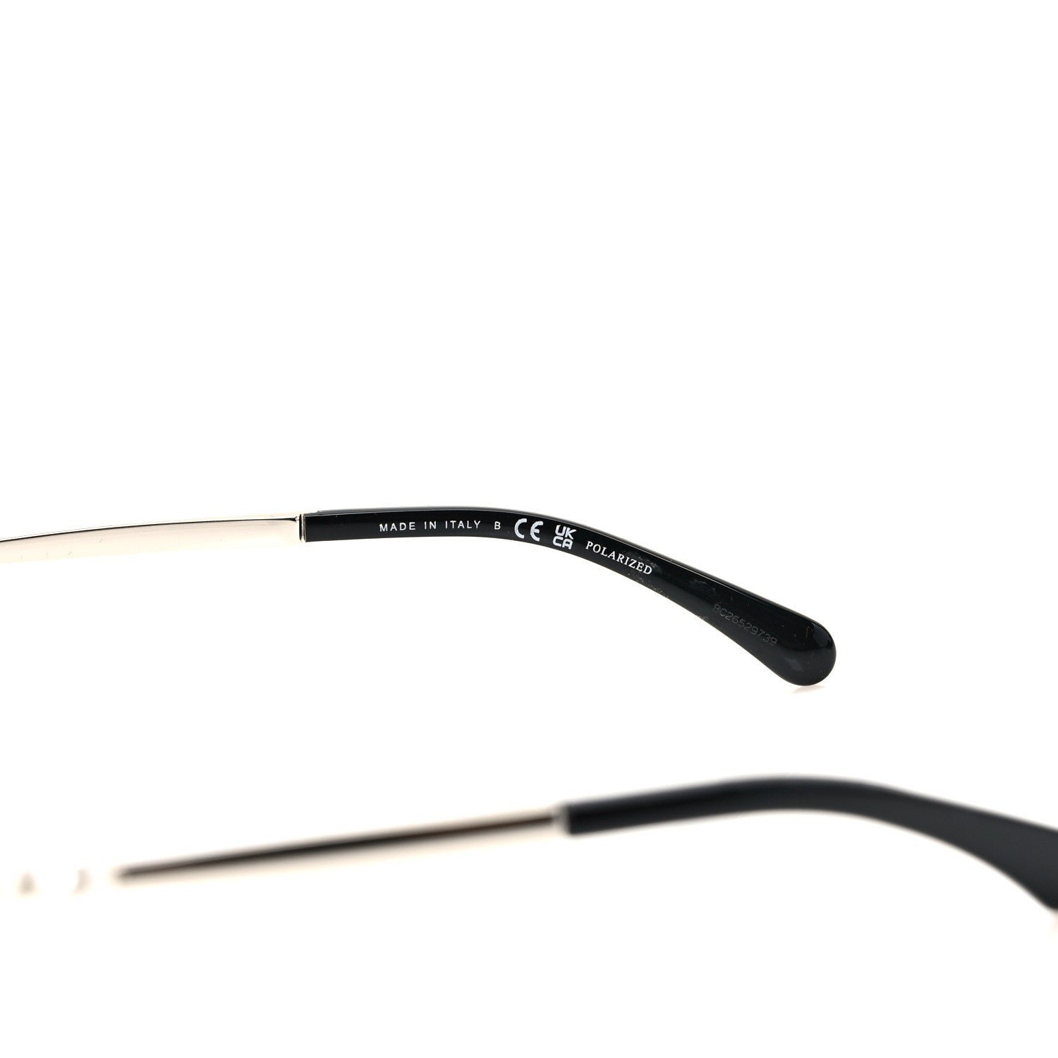 Chanel Acetate Polarized Butterfly Winter Pearl Sunglasses 5339-H Black 7 of 8