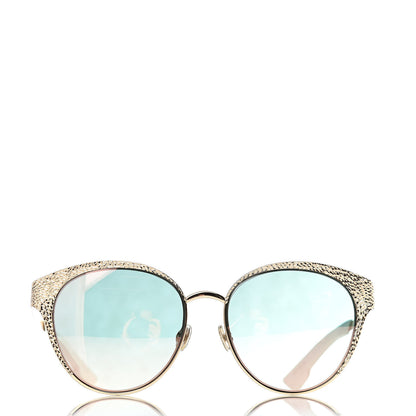 Christian Dior Metal Mirrored Unique Limited Edition Sunglasses Gold 2 of 7