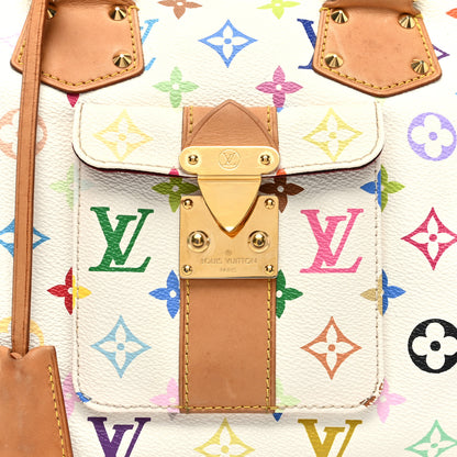 Louis Vuitton Monogram Multicolor Speedy 30 White 7 of 12