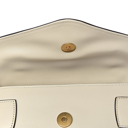 Gucci Nappa Pearl Studded Mini Queen Margaret Broadway Shoulder Bag Mystic White 8 of 12