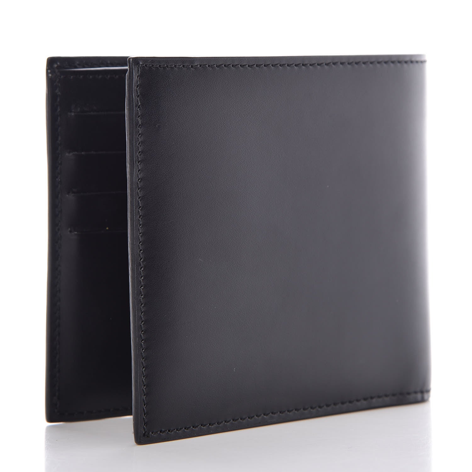 Givenchy Calfskin 1952 0 Printed Bi-Fold Wallet Black 3 of 10