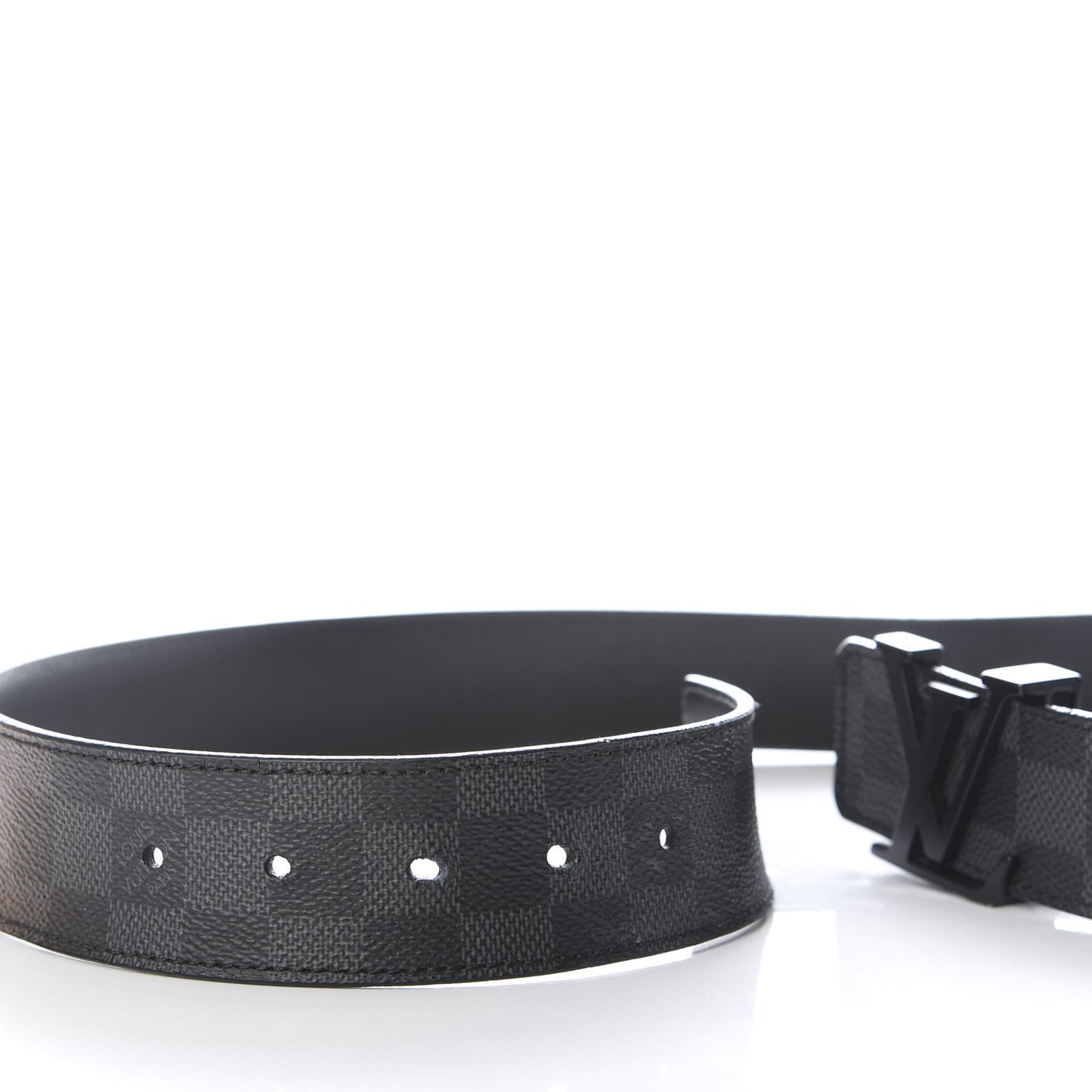 Damier Graphite 40mm LV Initiales Belt 95 38