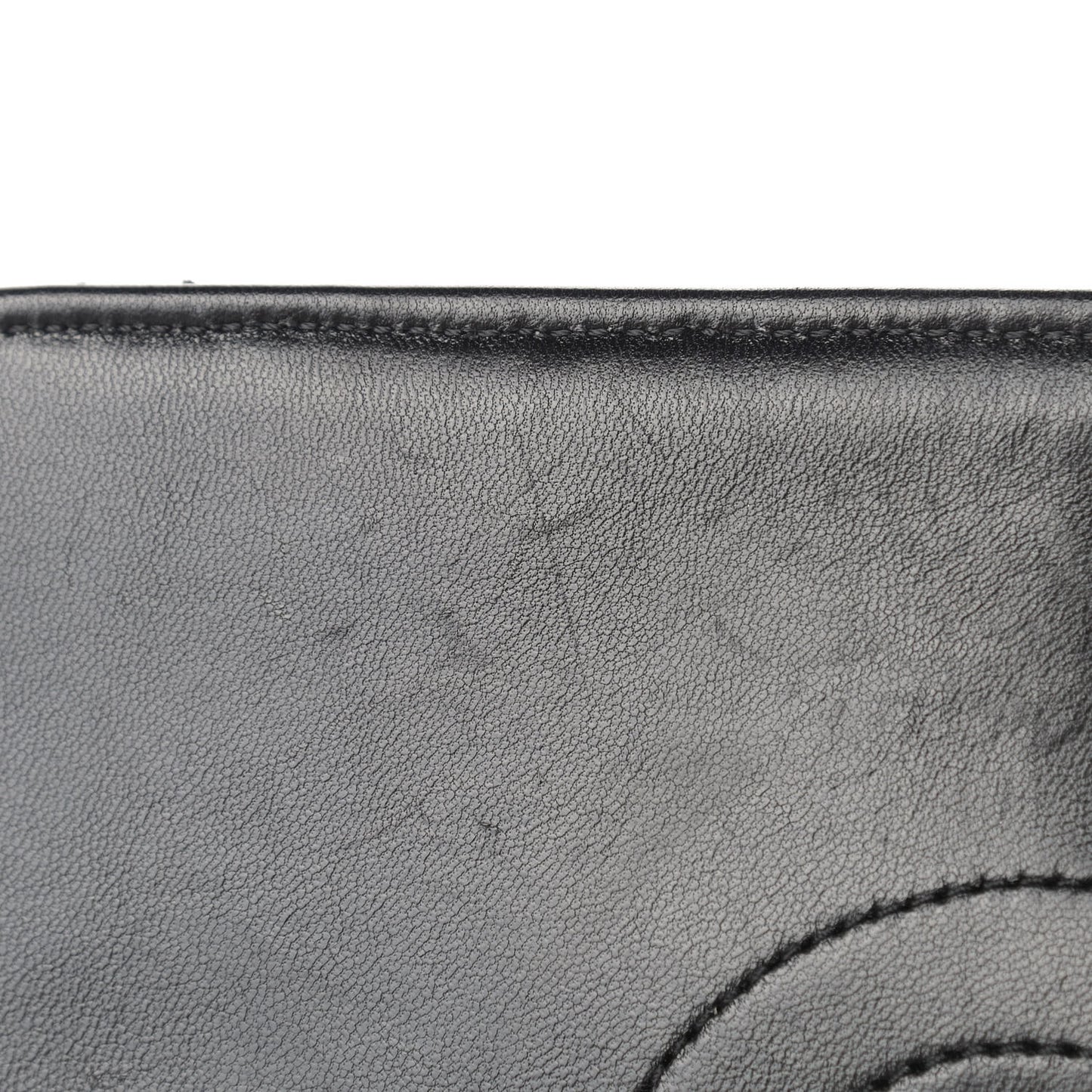 Lambskin Quilted Small Trendy CC Dual Handle Flap Bag Black