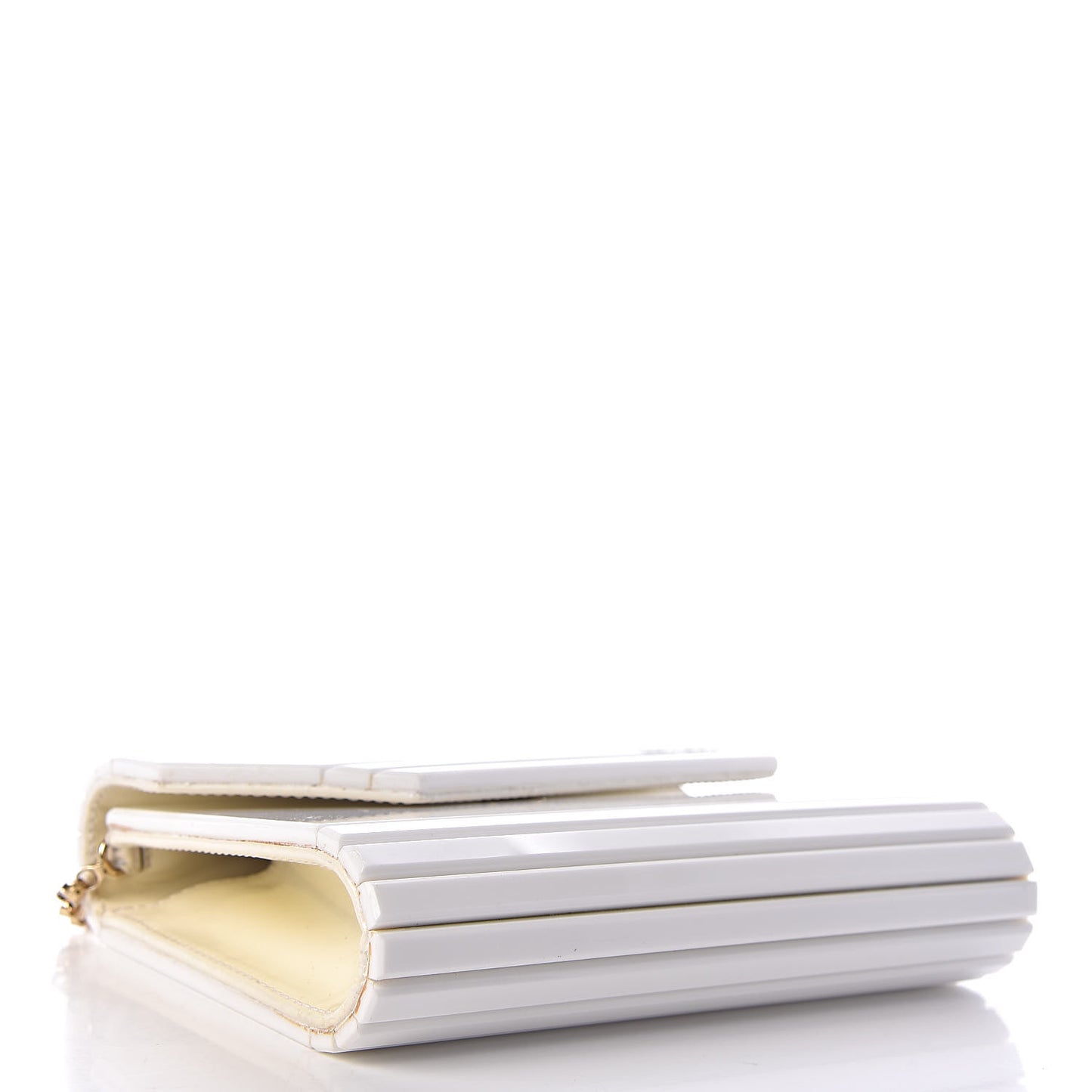 Acrylic Candy Clutch White