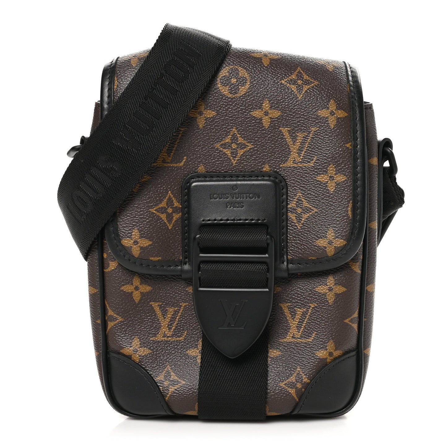 Monogram Macassar Archy Messenger PM
