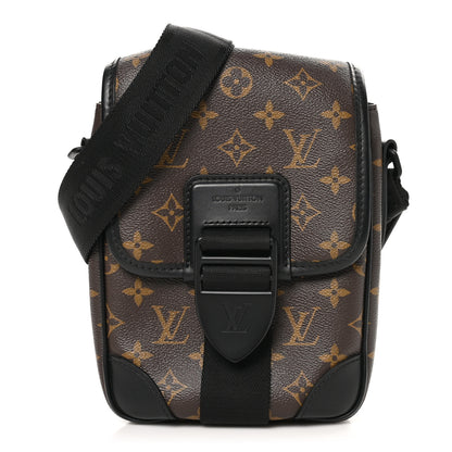 Louis Vuitton Monogram Macassar Archy Messenger PM 1 of 9