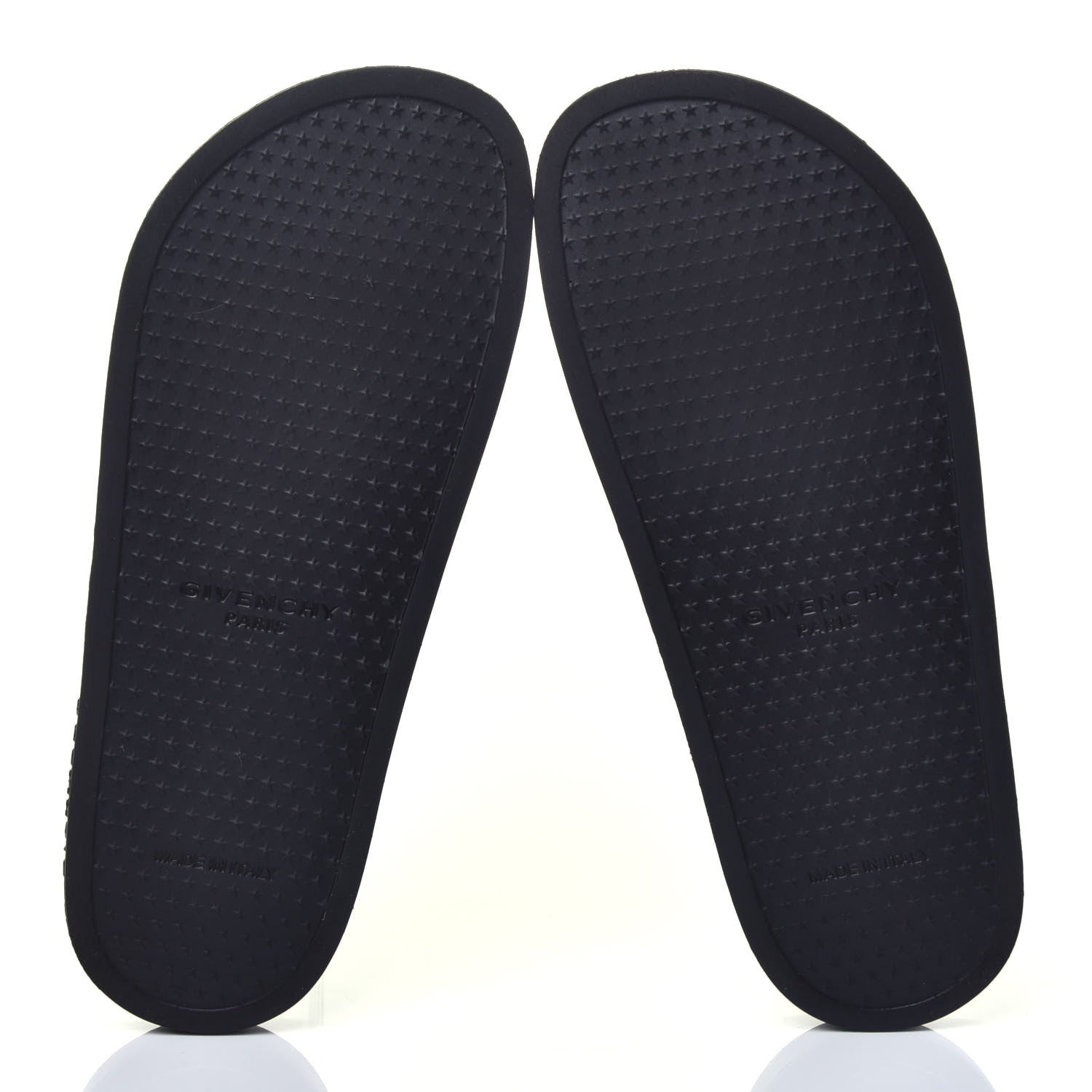 Givenchy Rubber Logo Pool Slide Sandals 39 Black 5 of 9