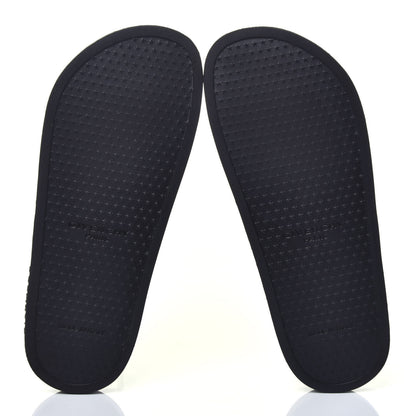 Givenchy Rubber Logo Pool Slide Sandals 39 Black 5 of 9